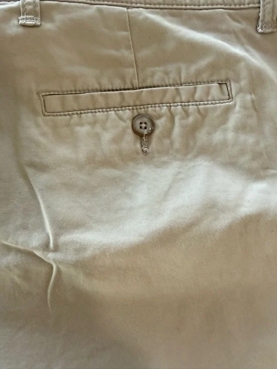 GAP Girlfriend Women's Shorts Trio — Blue Stripe, Light yellow, Tan - Picture 9 of 10